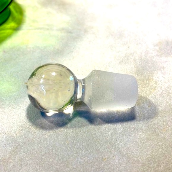 Handblown Tilt Ball Decanter & Cordials Set Cambridge Glass Co Circa 1930’s EUC - Picture 9 of 16